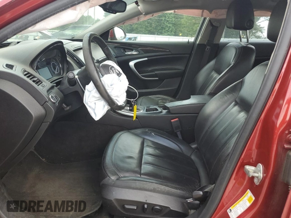 2014 Buick Regal Premium I with VIN 2G4GN5EX1E9281608, listed as a Copart auction lot 62113175 with 143,392 mi miles and Salvage title. Bid and sale history available at DreamBid. Image 7.