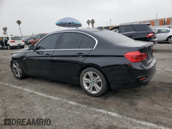 2017 BMW 3 Series 330i with VIN WBA8B9G52HNU48528, listed as a Copart auction lot 59442995 with 109,852 mi miles and Salvage title. Bid and sale history available at DreamBid. Image 2.