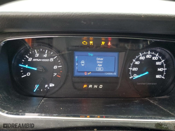 2015 Ford Sedan Police Interceptor with VIN 1FAHP2MK5FG105015, listed as a Copart auction lot 42446855 with 134,886 mi miles and Salvage Title. Bid and sale history available at carsss.com. Image 9.