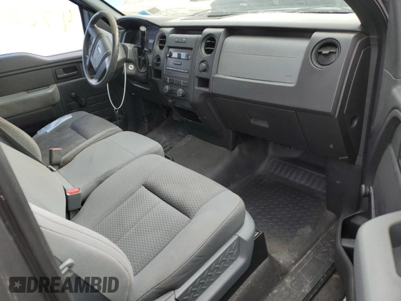 2012 Ford F-150 XL with VIN 1FTMF1CM6CFA93595, listed as a Copart auction lot 47255365 with 137,372 mi miles and Salvage Title. Bid and sale history available at carsss.com. Image 8.