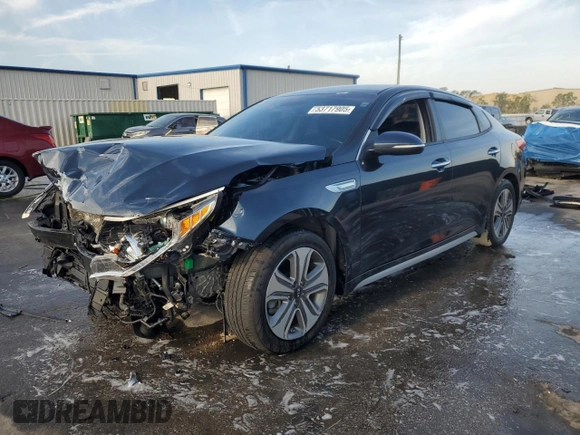 2017 Kia Optima EX with VIN KNAGU4LEXH5009690, listed as a Copart auction lot 53717905 with 138,533 mi miles and Salvage title. Bid and sale history available at DreamBid. Image 1.