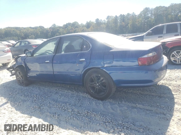 2003 Acura TL with VIN 19UUA56643A064419, listed as a Copart auction lot 76987394 with 254,162 mi miles and Salvage Title. Bid and sale history available at carsss.com. Image 2.