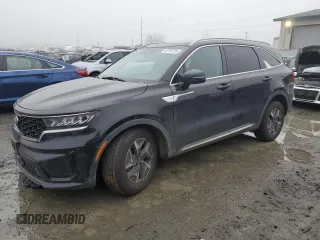 2021 Kia Sorento EX with VIN KNDRH4LG9M5036813, listed as a Copart auction lot 88700755 with 53,316 mi miles and Salvage title. Bid and sale history available at DreamBid. Image 1.