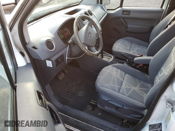 2013 Ford Transit Connect XL with VIN NM0LS6AN2DT141934, listed as a Copart auction lot 82060284 with 104,878 mi miles and Salvage Title. Bid and sale history available at carsss.com. Image 8.