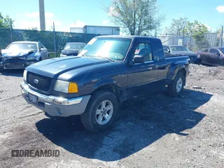 2003 Ford Ranger XL Fleet with VIN 1FTZR45E03PA90657, listed as a IAAI auction lot 42217471 with 244,520 mi miles and . Bid and sale history available at carsss.com. Image 2.