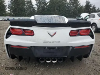 2017 Chevrolet Corvette Grand Sport 2LT with VIN 1G1YY2D78H5110851, listed as a Copart auction lot 42308695 with 27,101 mi miles and Salvage Title. Bid and sale history available at carsss.com. Image 6.