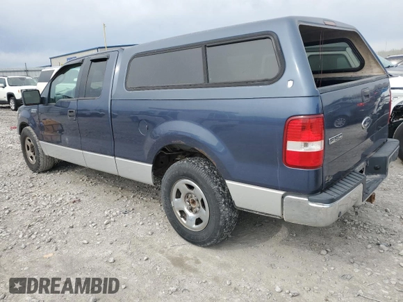 2004 Ford F-150 XL with VIN 1FTPX12564KD89245, listed as a Copart auction lot 52342585 with 187,119 mi miles and Salvage title. Bid and sale history available at DreamBid. Image 2.
