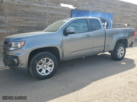 2022 Chevrolet Colorado 2WD LT with VIN 1GCHSCEA9N1155809, listed as a Copart auction lot 53340585 with 116,996 mi miles and Clean Title. Bid and sale history available at carsss.com. Image 1.