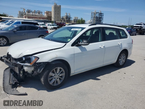 2016 Volkswagen Golf TSI S с VIN 3VWC17AU9GM514485, выставлен на аукционе Copart как лот 56247705 с пробегом 39 557 миль миль и Списание • Salvage title. История ставок и продаж доступна на DreamBid. Изображение 1.