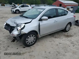 2017 Nissan Versa SV with VIN 3N1CN7AP9HK431897, listed as a Copart auction lot 58553365 with 182,693 mi miles and Salvage title. Bid and sale history available at DreamBid. Image 1.
