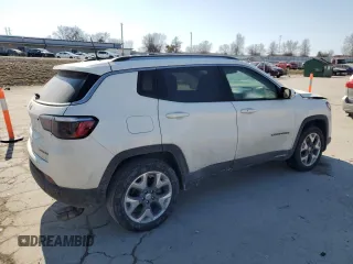 2021 Jeep Compass Limited with VIN 3C4NJDCB4MT556585, listed as a Copart auction lot 47428245 with 99,168 mi miles and Salvage Title. Bid and sale history available at DreamBid. Image 3.