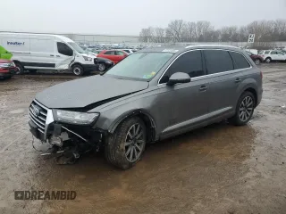 2017 Audi Q7 Premium Plus with VIN WA1LAAF75HD017136, listed as a Copart auction lot 47532085 with 98,335 mi miles and Clean Title. Bid and sale history available at carsss.com. Image 1.