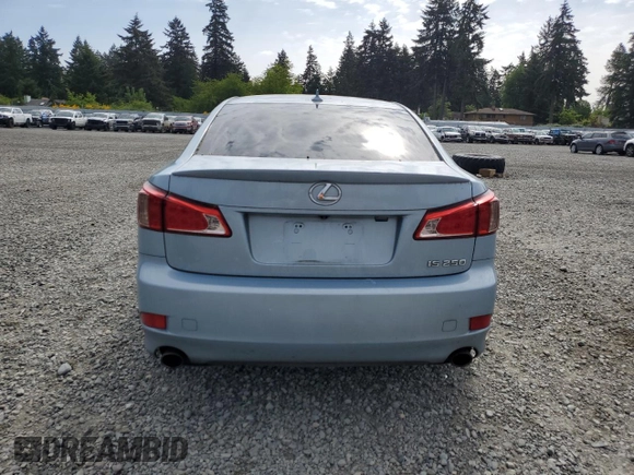 2011 Lexus IS 250 z VIN JTHBF5C21B5136191, wystawiony jako Copart lot #58203625 z przebiegiem 187 402 mil mil oraz Szkoda całkowita • Salvage title. Historia ofert i sprzedaży dostępna na DreamBid. Obrazek 6.
