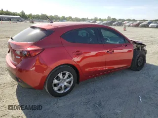 2014 Mazda 3 i Sport with VIN 3MZBM1K71EM113048, listed as a Copart auction lot 56473445 with 77,258 mi miles and Salvage title. Bid and sale history available at DreamBid. Image 3.