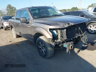 2018 Ford F-150 XL with VIN 1FTEW1E50JFC64090, listed as a IAAI auction lot 41738505 with 185,618 mi miles. Bid and sale history available at carsss.com. Image 1.