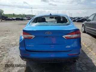 2020 Ford Fusion SE with VIN 3FA6P0HDXLR107953, listed as a Copart auction lot 59684305 with 55,043 mi miles and Non repairable. Bid and sale history available at DreamBid. Image 6.