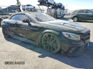 2017 Mercedes-Benz S 550 with VIN WDDXK8CB3HA021330, listed as a Copart auction lot 57105644 with 34,794 mi miles and Salvage Title. Bid and sale history available at DreamBid. Image 4.