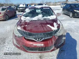 2014 Hyundai Elantra Limited z VIN 5NPDH4AEXEH472065, wystawiony jako Copart lot #43588645 z przebiegiem 141 128 mil mil oraz Szkoda całkowita • Salvage title. Historia ofert i sprzedaży dostępna na DreamBid. Obrazek 5.