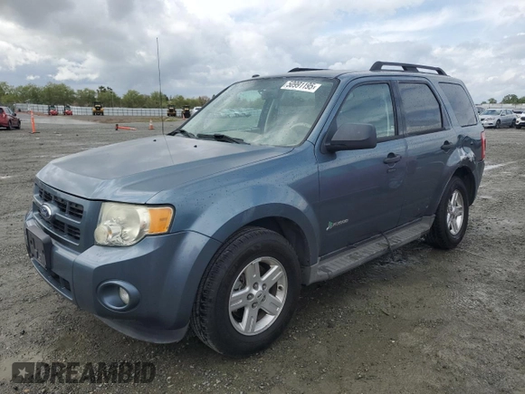 2011 Ford Escape Hybrid z VIN 1FMCU4K34BKC63661, wystawiony jako Copart lot #50991195 z przebiegiem 109 791 mil mil oraz Szkoda całkowita • Salvage title. Historia ofert i sprzedaży dostępna na DreamBid. Obrazek 1.