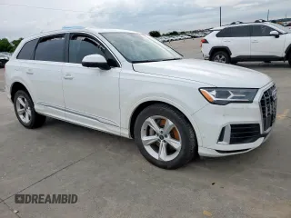 2022 Audi Q7 Premium z VIN WA1AJBF78ND014501, wystawiony jako Copart lot #58668255 z przebiegiem Nie podano mil oraz Szkoda całkowita • Salvage title. Historia ofert i sprzedaży dostępna na DreamBid. Obrazek 4.