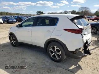 2022 Kia Sportage LX with VIN KNDPMCAC1N7022956, listed as a Copart auction lot 50293135 with 42,522 mi miles and Salvage Title. Bid and sale history available at carsss.com. Image 2.