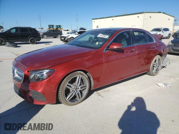 2019 Mercedes-Benz E-Class E 300 with VIN WDDZF4JB9KA560423, listed as a Copart auction lot 41445985 with 115,325 mi miles and Clean Title. Bid and sale history available at carsss.com. Image 1.