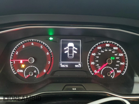 2019 Volkswagen Jetta S z VIN 3VWC57BU4KM052431, wystawiony jako Copart lot #56411875 z przebiegiem 108 216 mil mil oraz Szkoda całkowita • Salvage title. Historia ofert i sprzedaży dostępna na DreamBid. Obrazek 9.