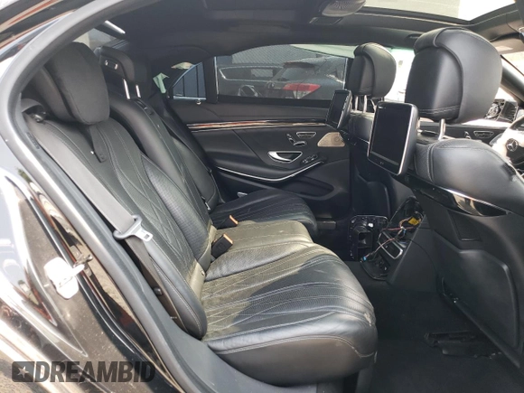 2015 Mercedes-Benz S с VIN WDDUG7KB4FA097930, выставлен на аукционе Copart как лот 61850823 с пробегом Не указан миль и Списание • Salvage title. История ставок и продаж доступна на DreamBid. Изображение 10.