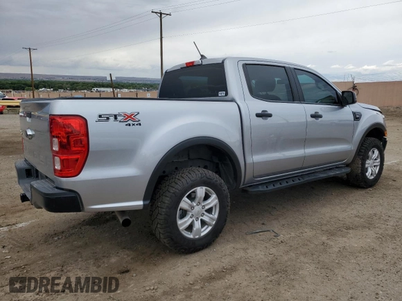 2020 Ford Ranger XL with VIN 1FTER4FH7LLA94011, listed as a Copart auction lot 59623335 with 62,892 mi miles and Salvage title. Bid and sale history available at DreamBid. Image 3.