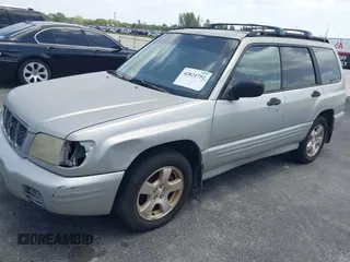 2001 Subaru Forester S with VIN JF1SF65681G755368, listed as a IAAI auction lot 42824752 with 143,694 mi miles and . Bid and sale history available at DreamBid. Image 6.