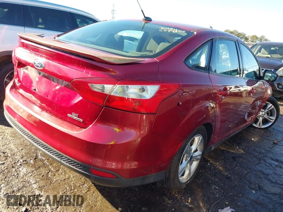 2013 Ford Focus SE with VIN 1FADP3F29DL198501, listed as a IAAI auction lot 41208674 with 45,509 mi miles and . Bid and sale history available at DreamBid. Image 4.