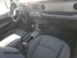 2021 Jeep Wrangler 80th Anniversary with VIN 1C4GJXAN8MW666671, listed as a Copart auction lot 89151305 with 22,628 mi miles and Salvage Title. Bid and sale history available at DreamBid. Image 8.