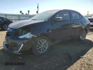 2017 Mitsubishi Mirage G4 SE with VIN ML32F4FJ5HHF16954, listed as a Copart auction lot 88698905 with 93,622 mi miles and Salvage Title. Bid and sale history available at carsss.com. Image 1.