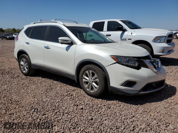 2016 Nissan Rogue SL with VIN 5N1AT2MT7GC922863, listed as a Copart auction lot 52781605 with 55,315 mi miles and Salvage Title. Bid and sale history available at carsss.com. Image 4.
