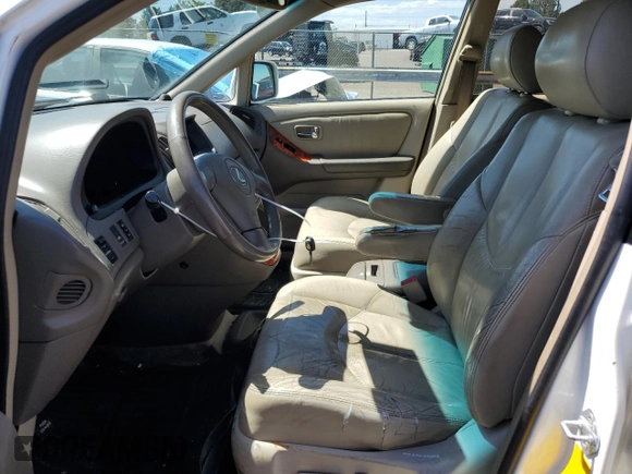 2001 Lexus RX 300 with VIN JTJHF10U310191907, listed as a Copart auction lot 69114844 with 229,754 mi miles and Clean Title. Bid and sale history available at carsss.com. Image 7.