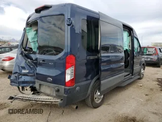 2021 Ford Transit with VIN 1FBAX9CG4MKA02913, listed as a Copart auction lot 86666774 with 29,881 mi miles and Salvage Title. Bid and sale history available at DreamBid. Image 3.