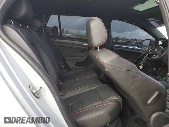 2019 Volkswagen Golf GTI S with VIN 3VW5T7AU4KM030347, listed as a Copart auction lot 48943025 with 49,636 mi miles and Salvage Title. Bid and sale history available at carsss.com. Image 10.