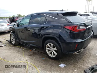 2016 Lexus RX 350 F Sport with VIN 2T2BZMCA7GC004116, listed as a Copart auction lot 62912224 with 138,023 mi miles and Salvage Title. Bid and sale history available at carsss.com. Image 2.