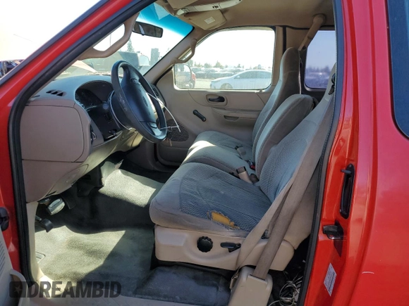 2000 Ford F-150 XL with VIN 1FTZX1721YNA67771, listed as a Copart auction lot 41439795 with 0 mi miles and Salvage Title. Bid and sale history available at carsss.com. Image 7.