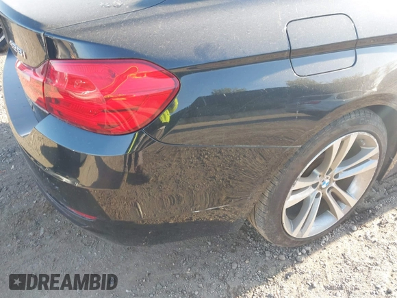 2014 BMW 4 Series 428i xDrive with VIN WBA3N9C55EF721295, listed as a IAAI auction lot 42139256 with 85,472 mi miles and . Bid and sale history available at carsss.com. Image 6.