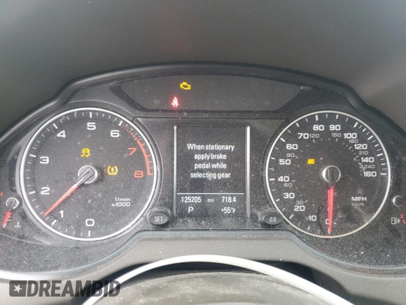 2016 Audi Q5 Premium with VIN WA1C2AFP4GA056085, listed as a Copart auction lot 57154305 with 125,205 mi miles and Salvage title. Bid and sale history available at DreamBid. Image 9.