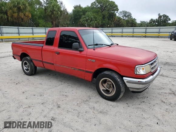 1995 Ford Ranger Splash z VIN 1FTCR14U7SPB16344, wystawiony jako Copart lot #56976485 z przebiegiem 91 615 mil mil oraz Czysty tytuł • Clean title. Historia ofert i sprzedaży dostępna na DreamBid. Obrazek 4.