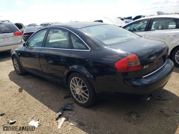 2002 Audi A6 with VIN WAULD64B32N096886, listed as a Copart auction lot 67728714 with 0 mi miles and Salvage Title. Bid and sale history available at carsss.com. Image 2.
