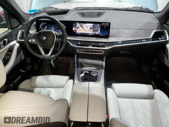 2024 BMW X5 xDrive40i with VIN 5UX23EU06R9S35422, listed as a Copart auction lot 58145345 with 537 mi miles and Salvage title. Bid and sale history available at DreamBid. Image 8.