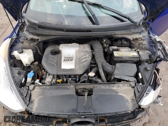 2013 Hyundai Veloster Turbo z VIN KMHTC6AEXDU134283, wystawiony jako Copart lot #39048284 z przebiegiem 97 988 mil mil oraz Szkoda całkowita • Salvage title. Historia ofert i sprzedaży dostępna na DreamBid. Obrazek 11.