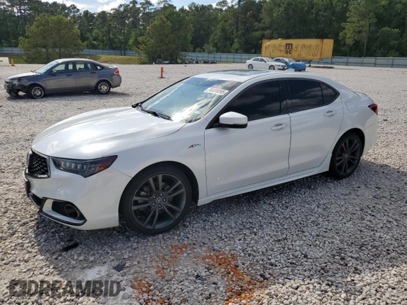 2019 Acura TLX w/A-Spec Pkg with VIN 19UUB3F61KA002301, listed as a Copart auction lot 56480095 with 50,350 mi miles and Clean title. Bid and sale history available at DreamBid. Image 1.