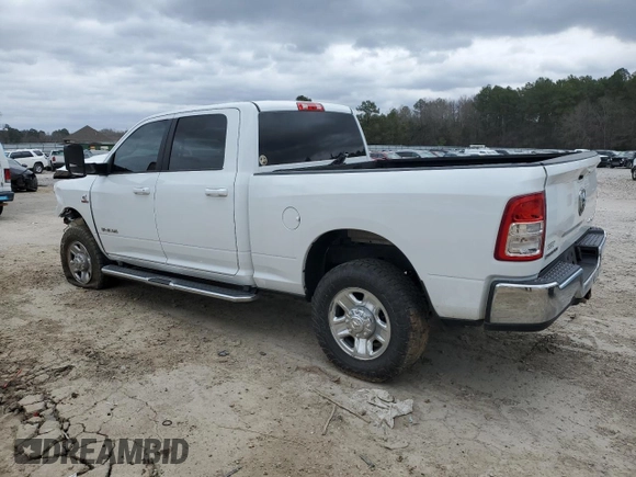 2021 Ram 2500 Big Horn with VIN 3C6UR5DL3MG509100, listed as a Copart auction lot 47609235 with 77,324 mi miles and Salvage Title. Bid and sale history available at carsss.com. Image 2.