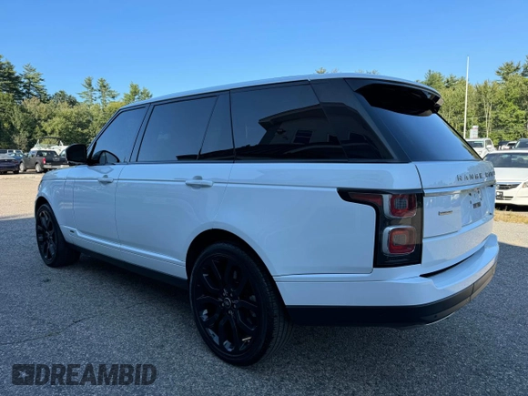 2018 Land Rover Range Rover z VIN SALGS5RE7JA383458, wystawiony jako Copart lot #88517145 z przebiegiem 99 483 mil mil oraz Czysty tytuł • Clean title. Historia ofert i sprzedaży dostępna na DreamBid. Obrazek 3.
