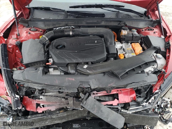 2021 Hyundai Sonata Hybrid SEL with VIN KMHL34JJ5MA032277, listed as a Copart auction lot 81564694 with NaN miles and Salvage Title. Bid and sale history available at carsss.com. Image 12.