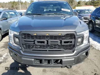 2018 Ford F-150 XL with VIN 1FTEW1EP8JFE28185, listed as a Copart auction lot 44695425 with 127,678 mi miles and Salvage Title. Bid and sale history available at carsss.com. Image 5.